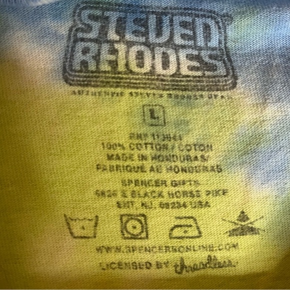 Steven Rhodes Tie-Dye “My First Voodoo Doll” Tee | Size L - Picture 4 of 5